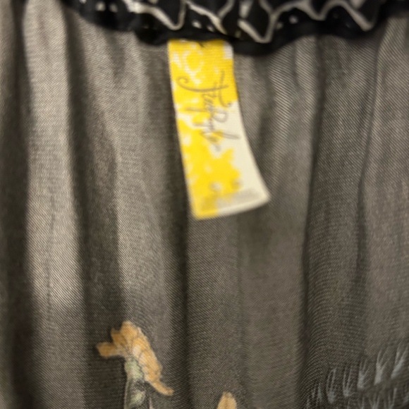 Free People Rockin' Rochelle Top NWT Small Navy Marin - Picture 3 of 6